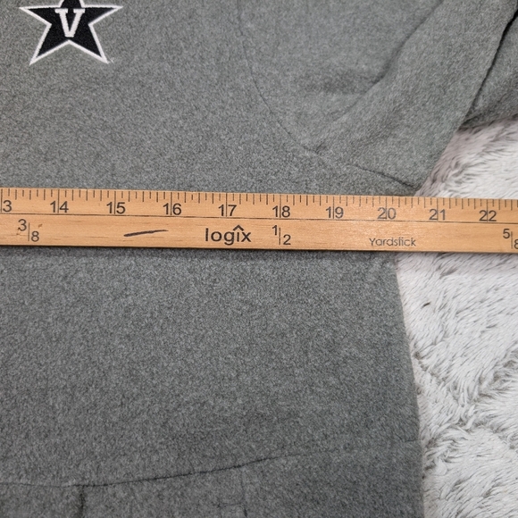 Nike Jacket Womens S Gray Vanderbilt Commodores Microfleece ½ Zip PulloverNEW - Picture 6 of 9